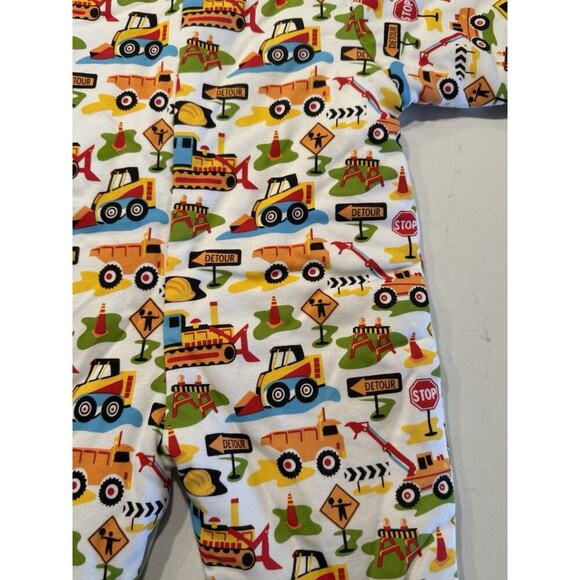 SnoPea Baby Size 6 Months Construction Builder Winter Outfit Dump Trucks READ - Picture 6 of 9